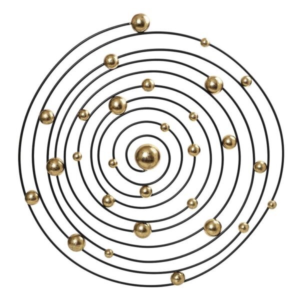 διακοσμητικο-τοιχου-μεταλ-χρυσο-μαυρο-σπειρα-73x70x6